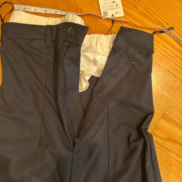 BNWT Zara navy and white wide leg jumpsuit - Picture 6 of 9